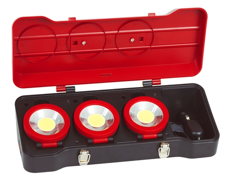 Coffrets de 3 projecteurs LEDs