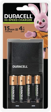 Duracell Chargeur rapide pour piles AA et AAA