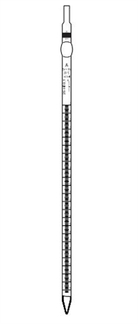 Pipettes AS 0 en bas avec boule de sûreté