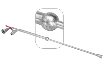 Cannes de lavage sans mireur pour barriques inox