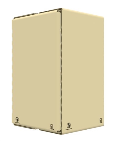 Cartons Bib Bag in Box 5L Flexo Oenobag Coloré