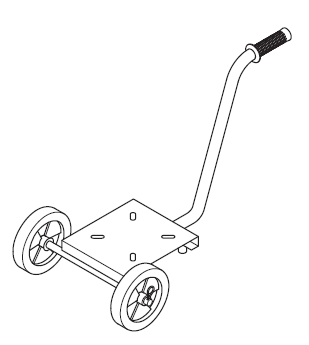 Chariot pour pompe EP inox 304