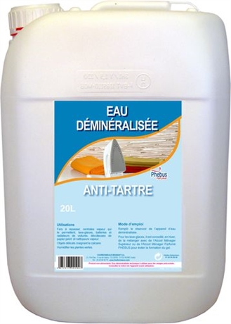 Eau déminéralisée