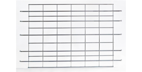 Demi-grille horizontale pour conteneurs bourgogne 500 et 600