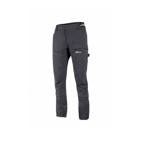 Pantalon de travail été U-Power Harmony Asphalte & Vert