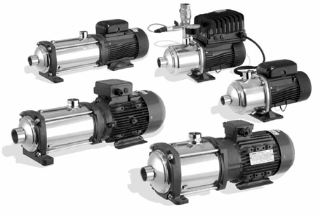 Pompes centrifuges multicellulaires HM-S à turbines fermées