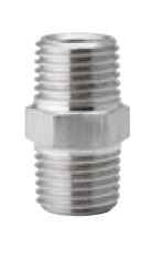 Raccords doubles mâles GAZ pour injecteurs inox 304L