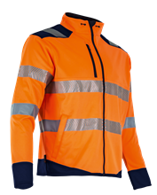 Veste polaire haute visibilité LED